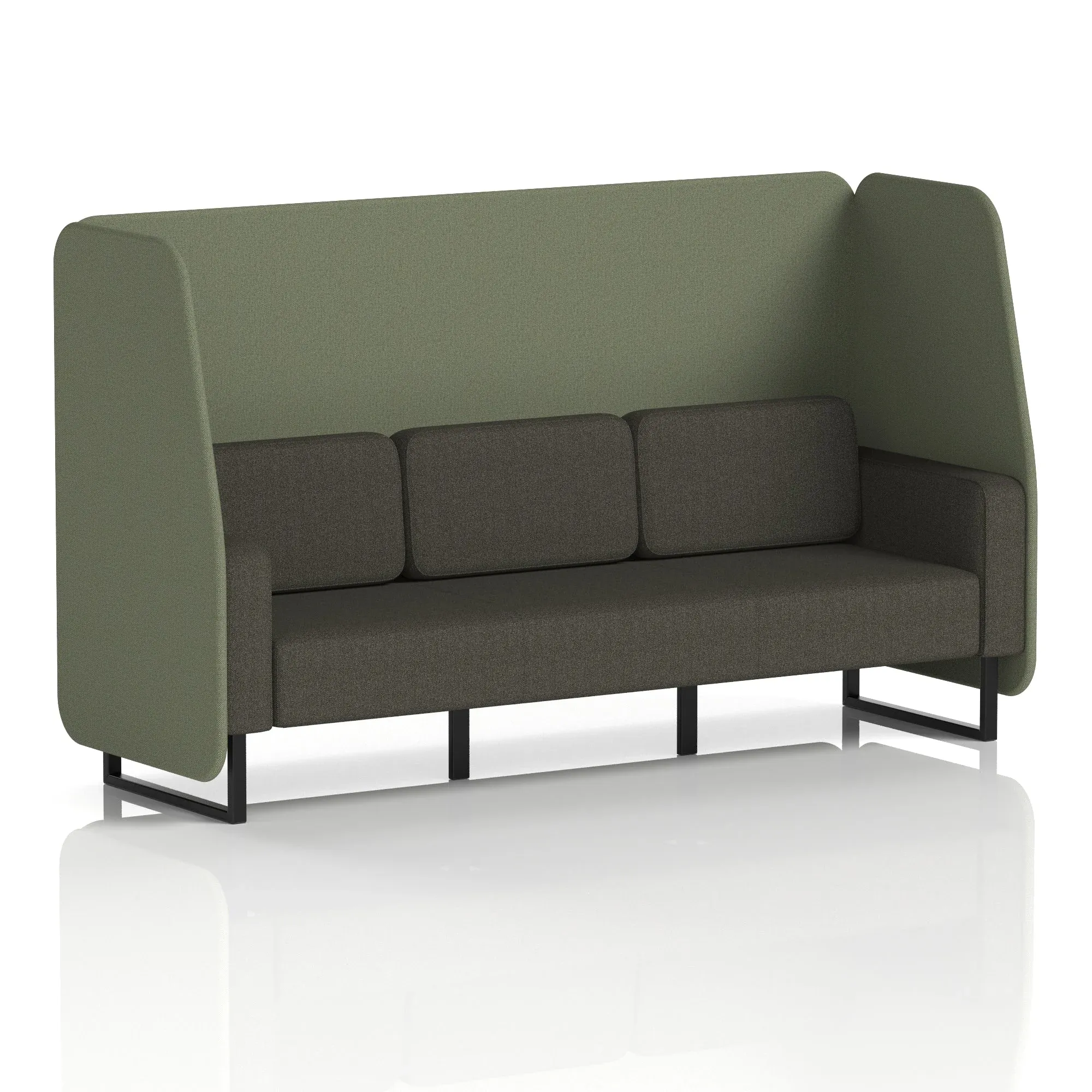 Brixworth Open Booth in Two Tone