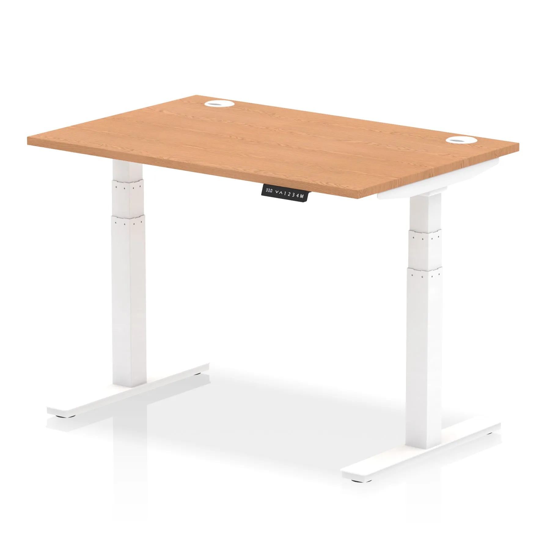 EE - Air Height Adjustable Desk With Cable Ports
