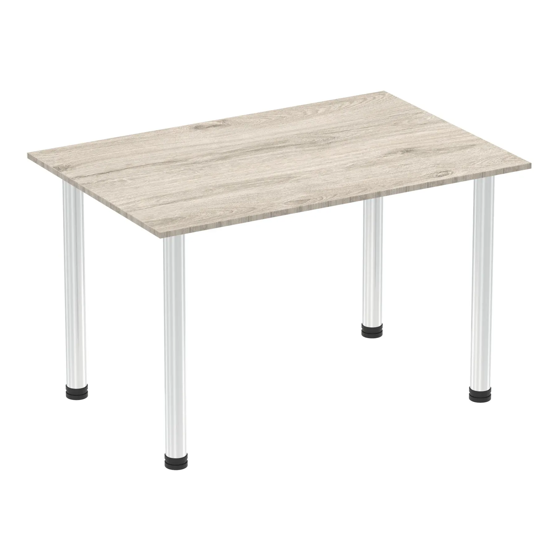 Impulse 1200mm Straight Table With Post Leg