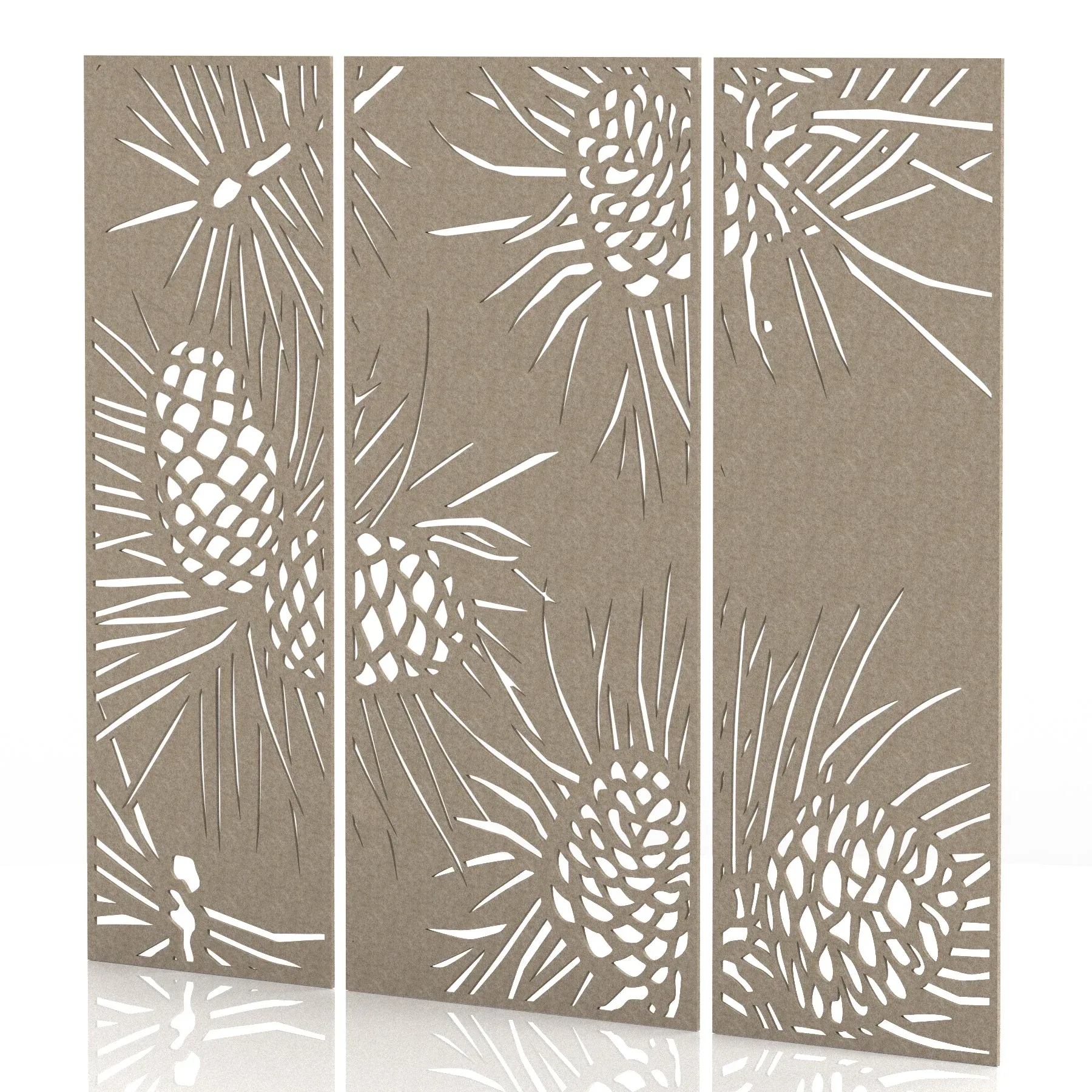 Sch! Acoustic Wall and Hanging Screens (3 Panels)