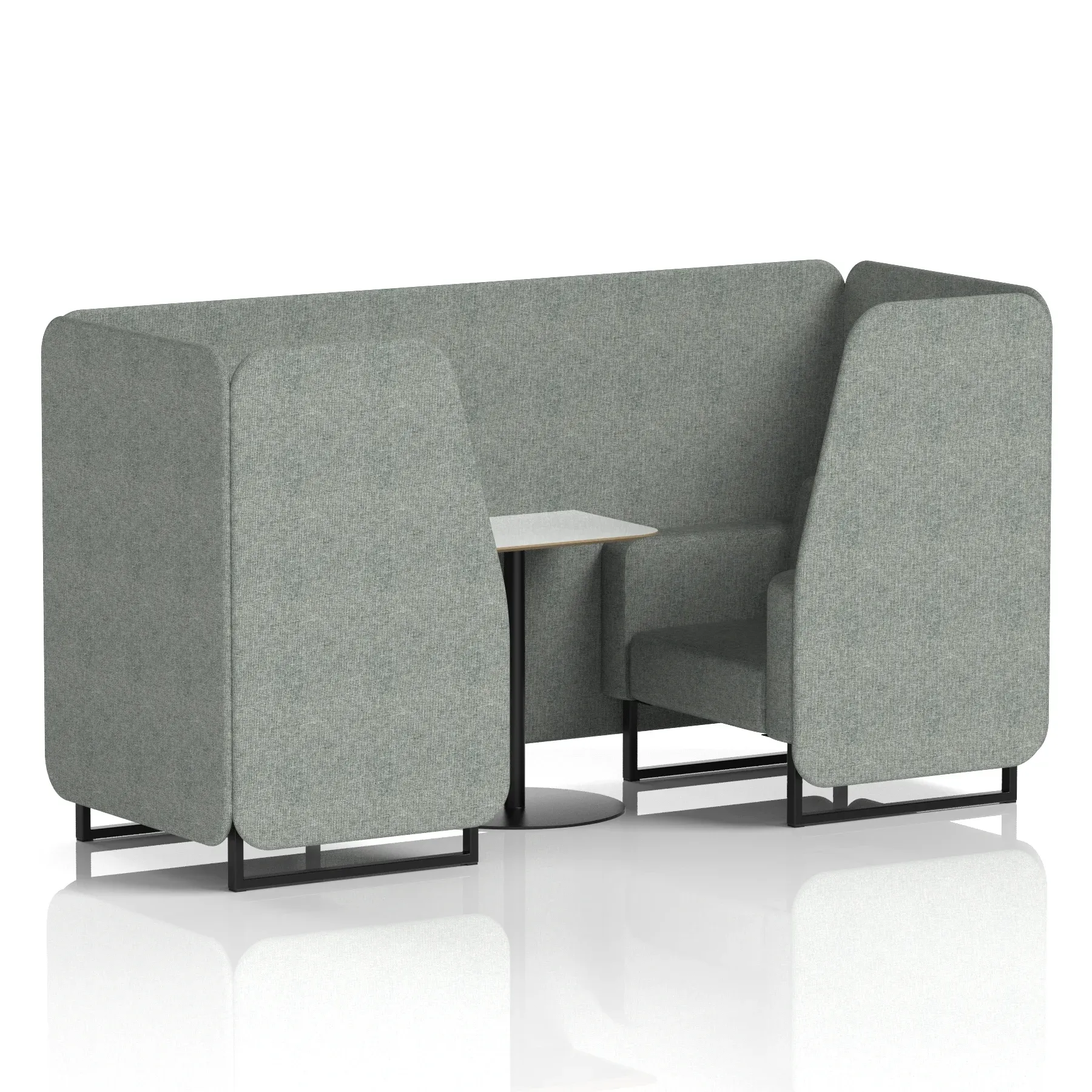 Brixworth Booth With White Table In Single Tone
