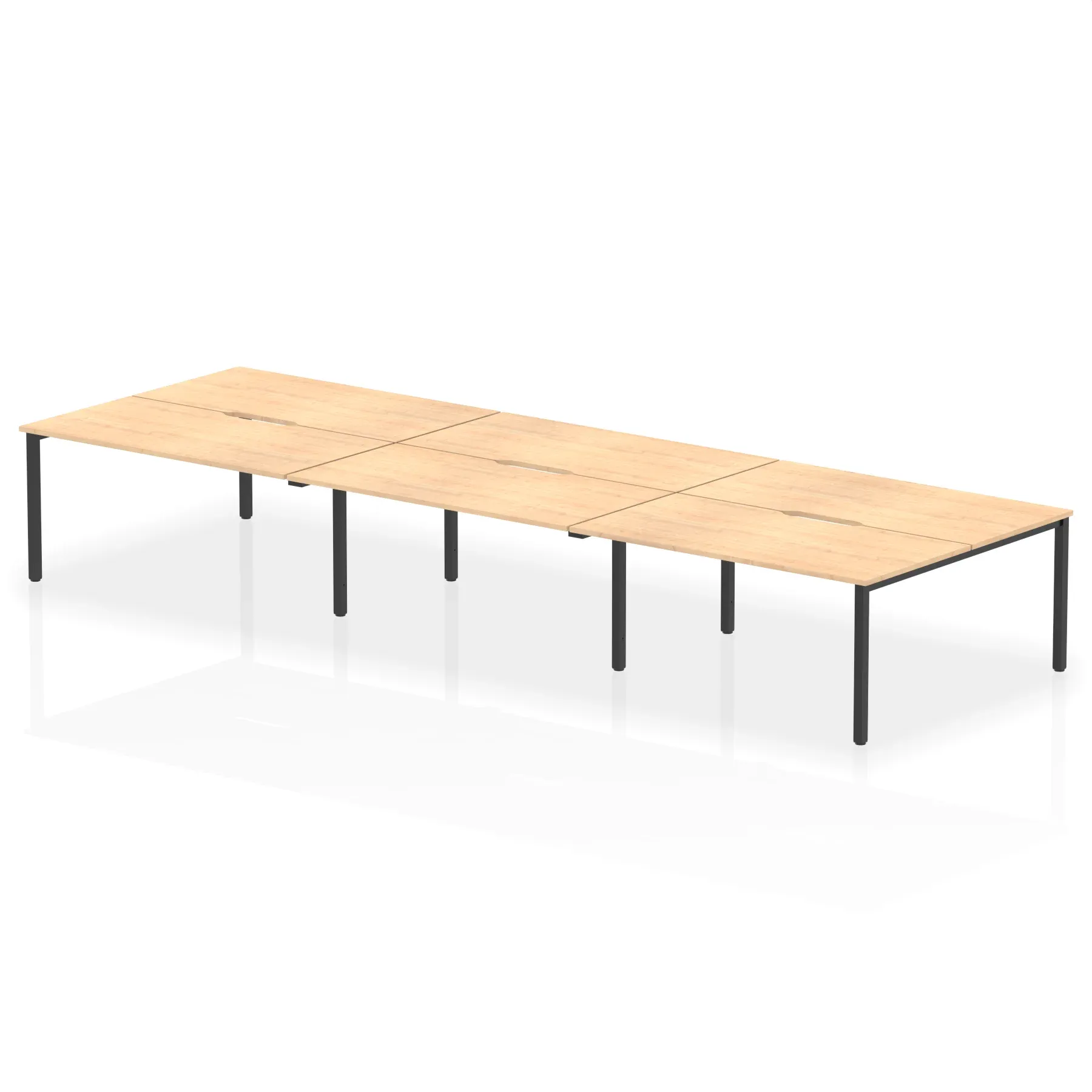 Evolve Plus B2B Bench Desk - 6 Person