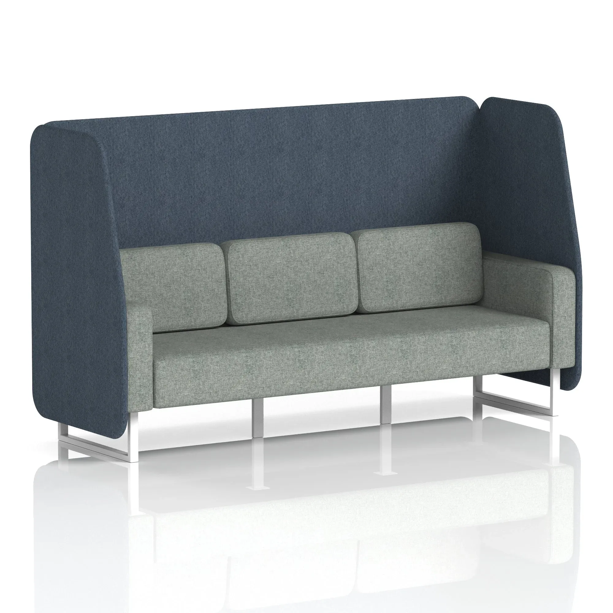 Brixworth Open Booth in Two Tone