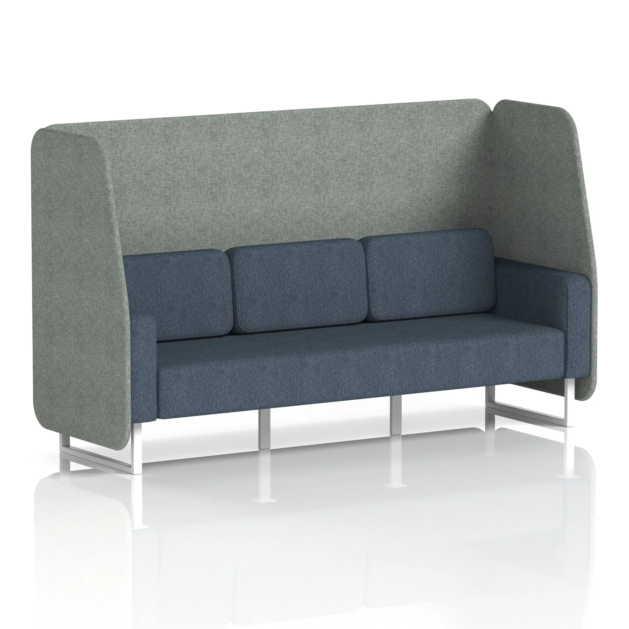 Brixworth Open Booth in Two Tone