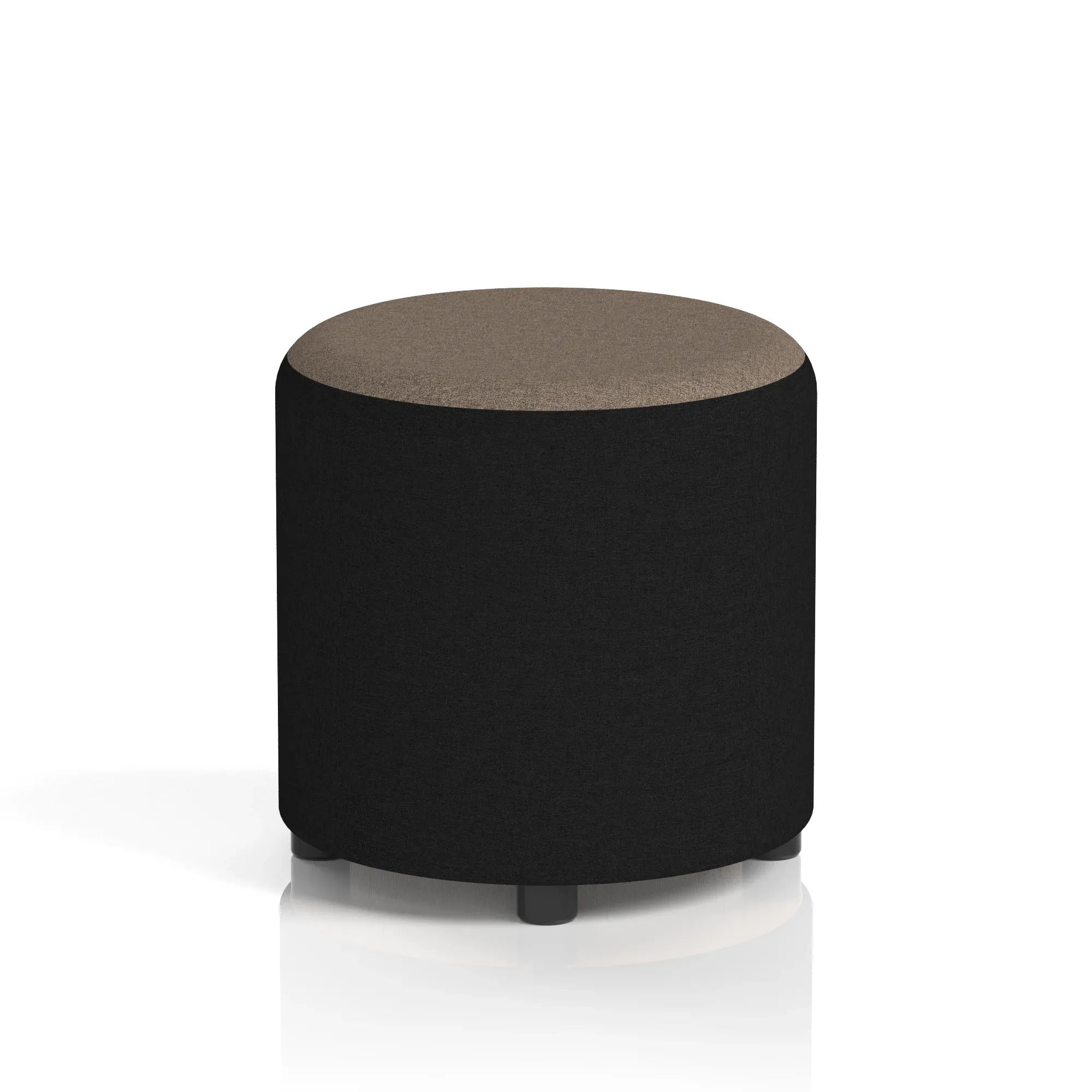 Harlestone Round Stool in Two Tone