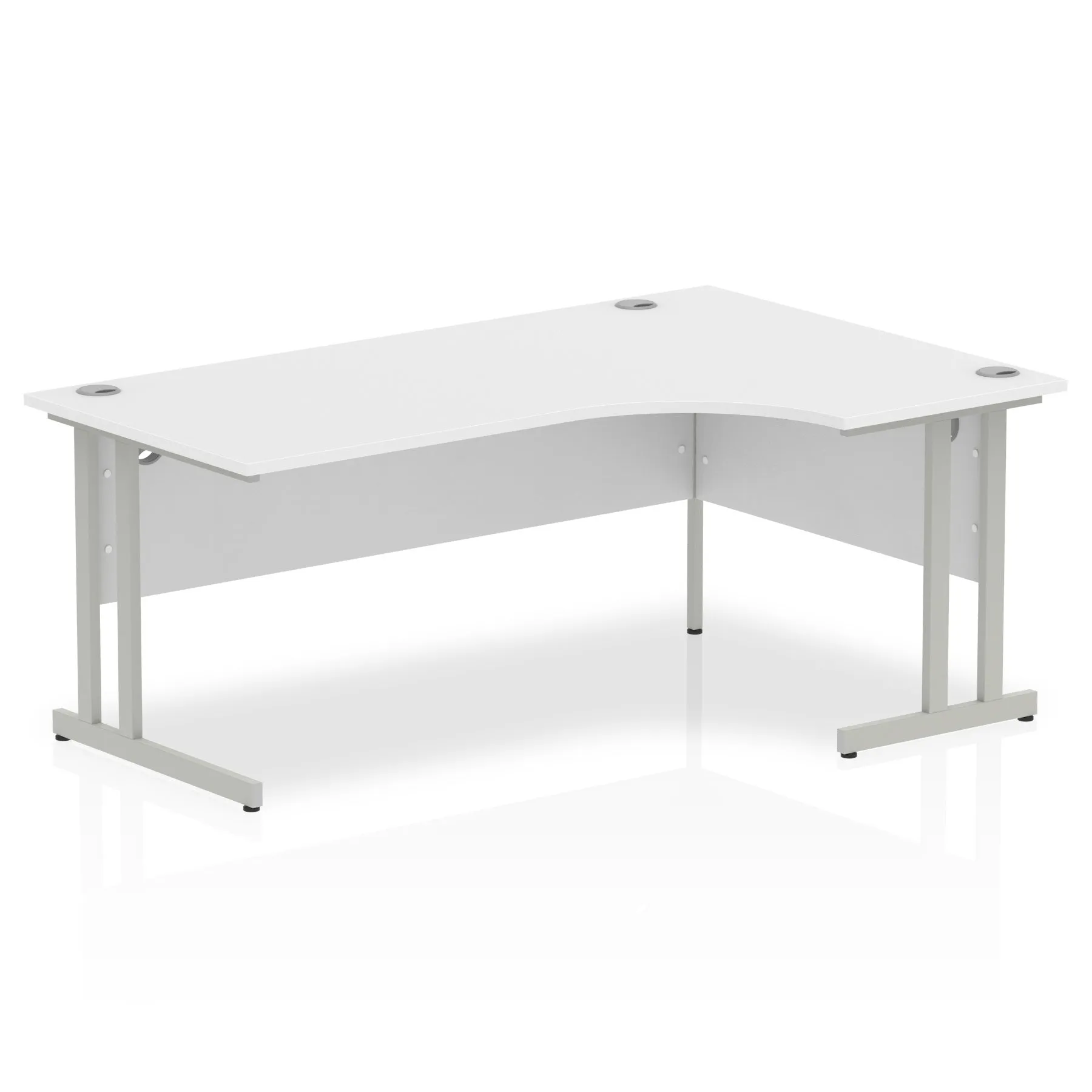 OE - Impulse 1800mm Right Crescent Desk Cantilever Leg