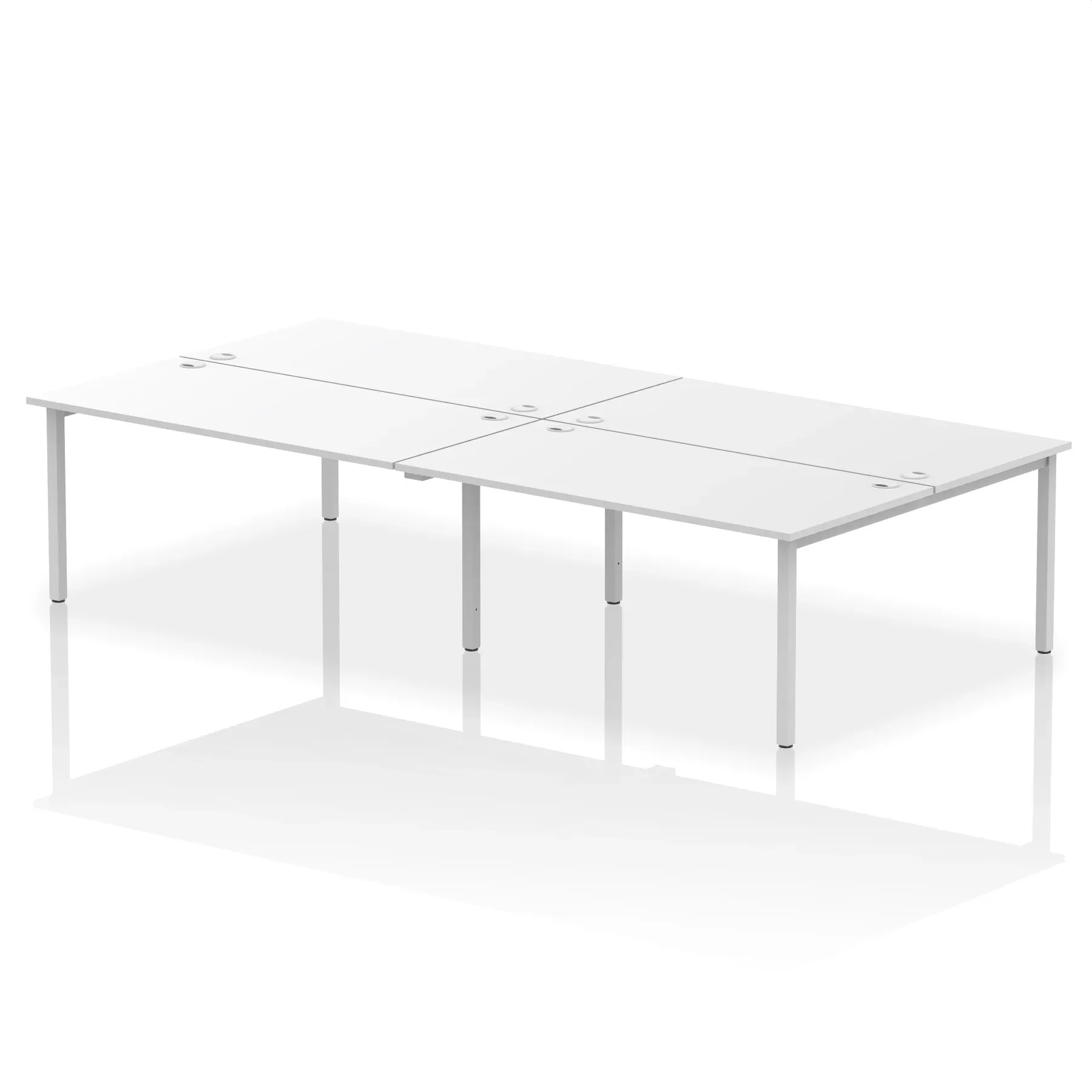 Impulse B2B Bench Desk - 4 Person