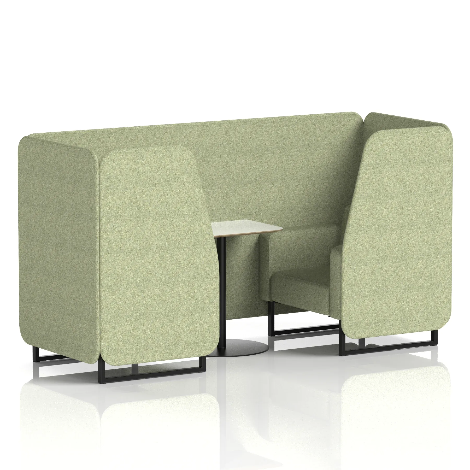 Brixworth Booth With White Table In Single Tone