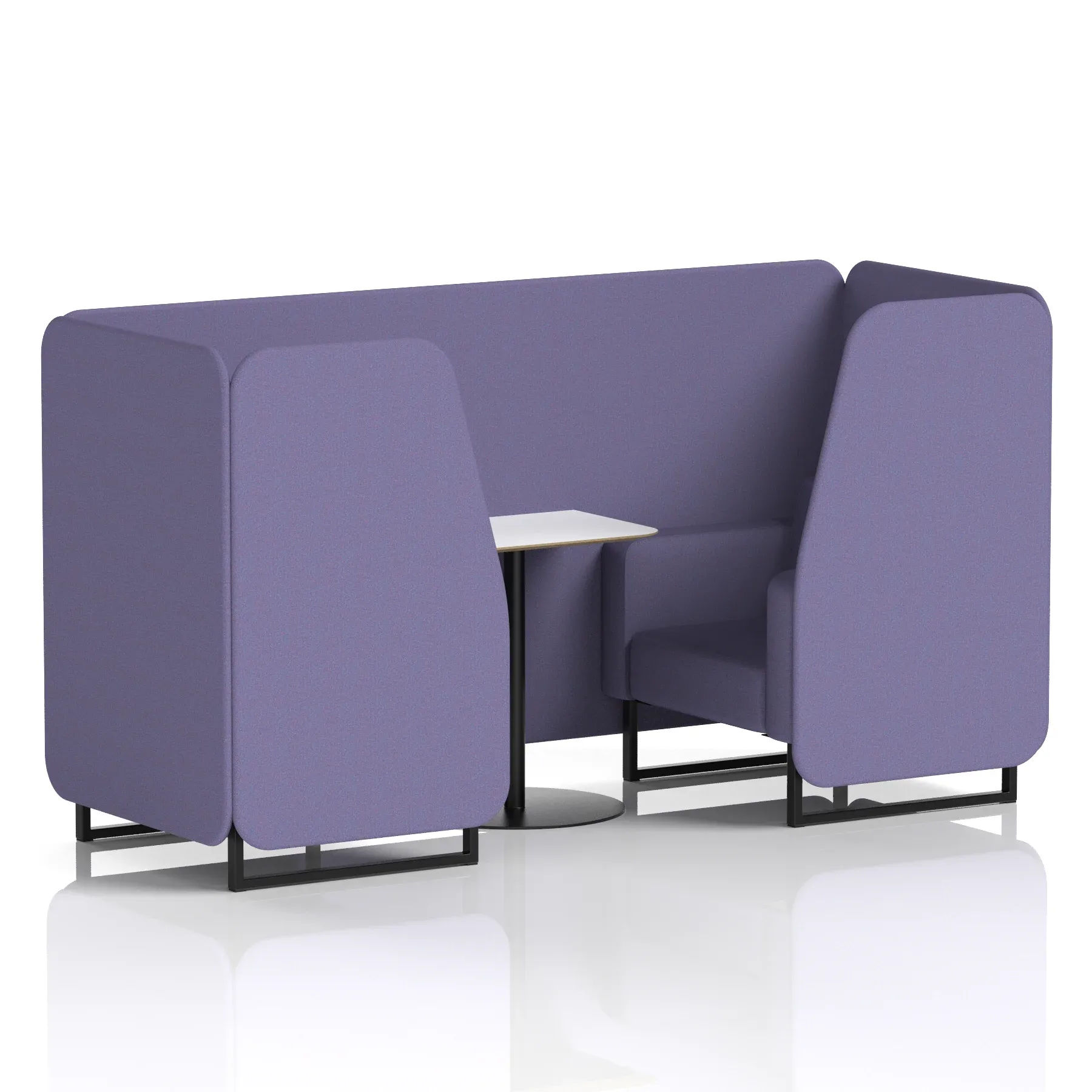 Brixworth Booth With White Table In Single Tone