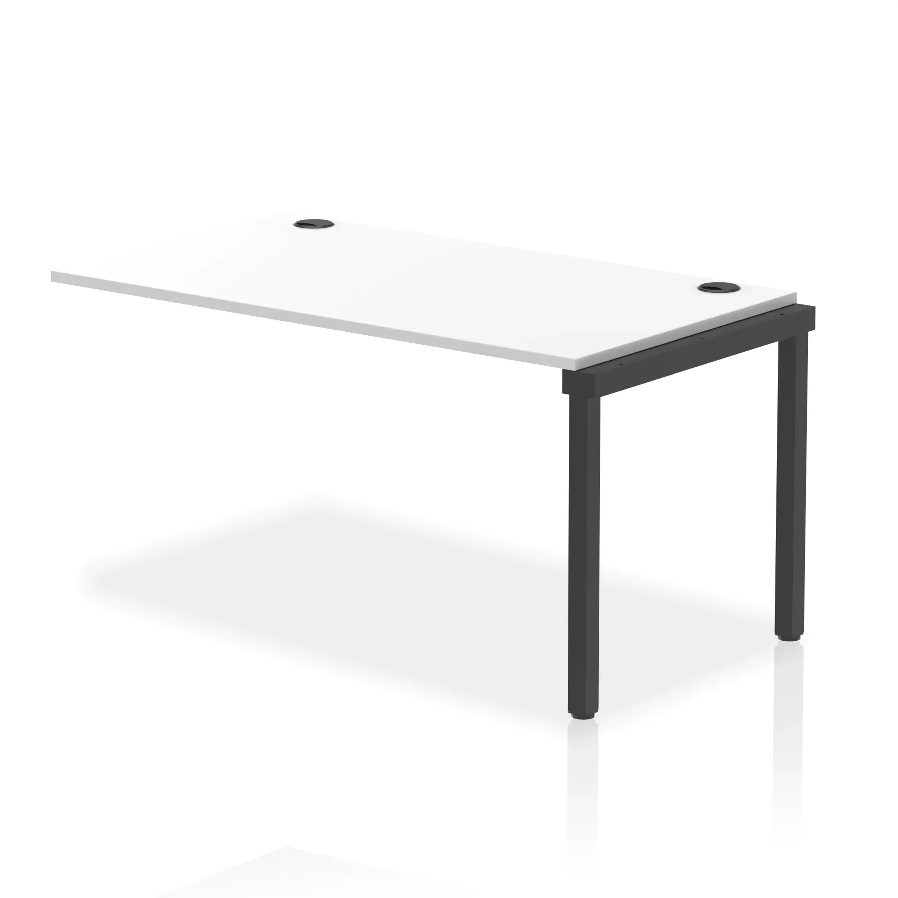 Impulse Single Row Bench Desk Extension Kit