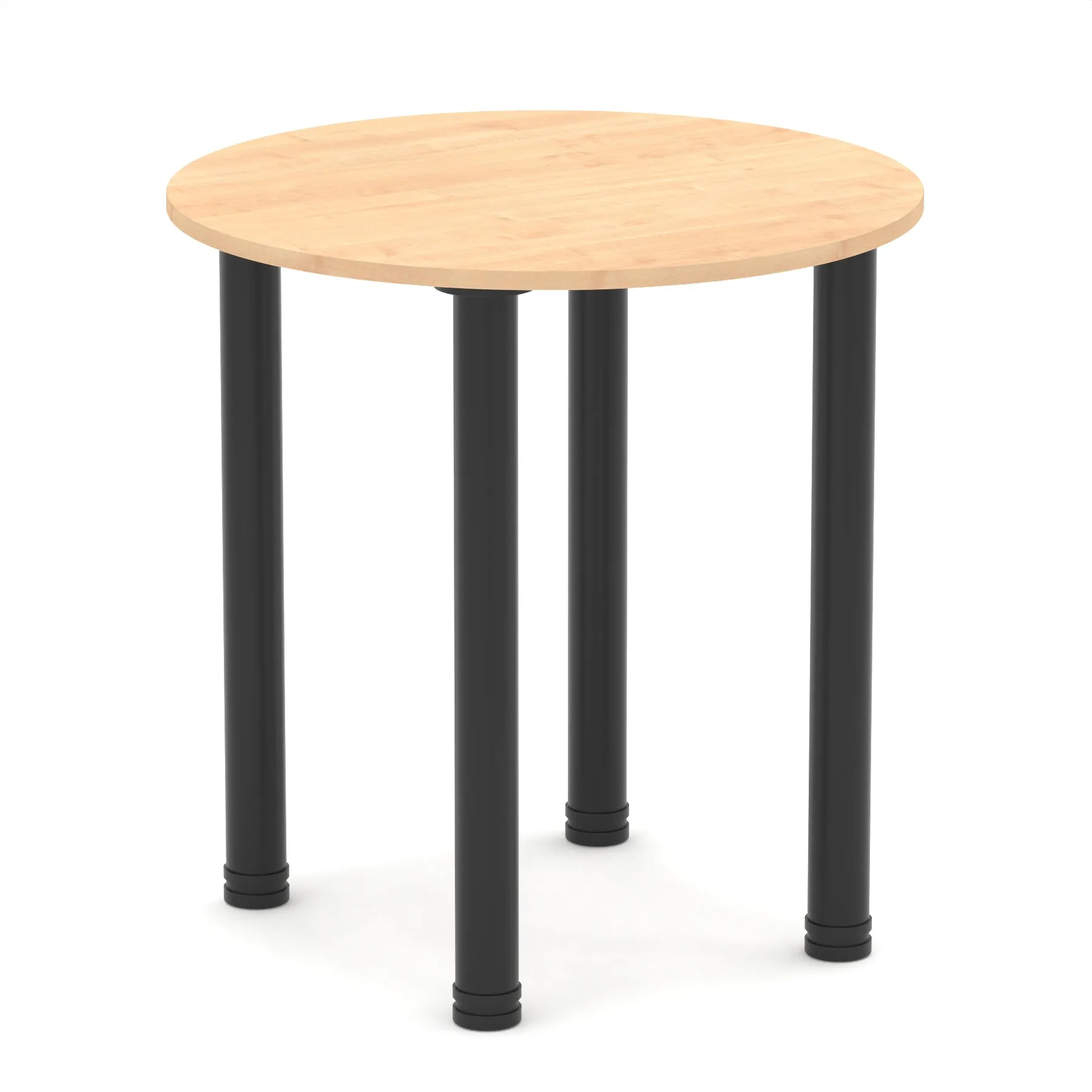 Impulse Round Table With Post Leg