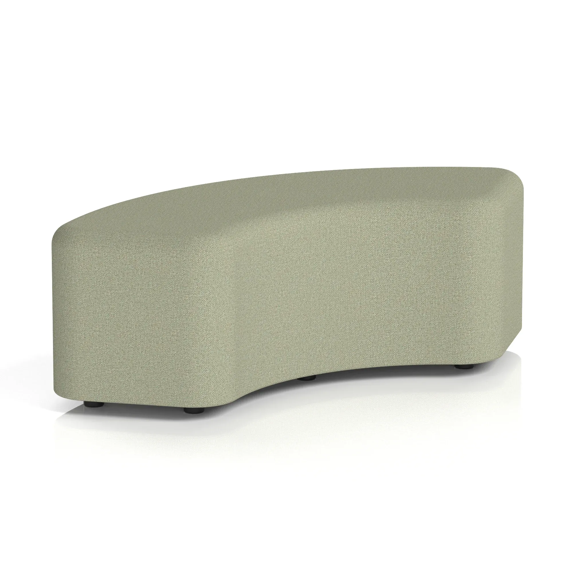 Harlestone Curved Stool in Single Tone