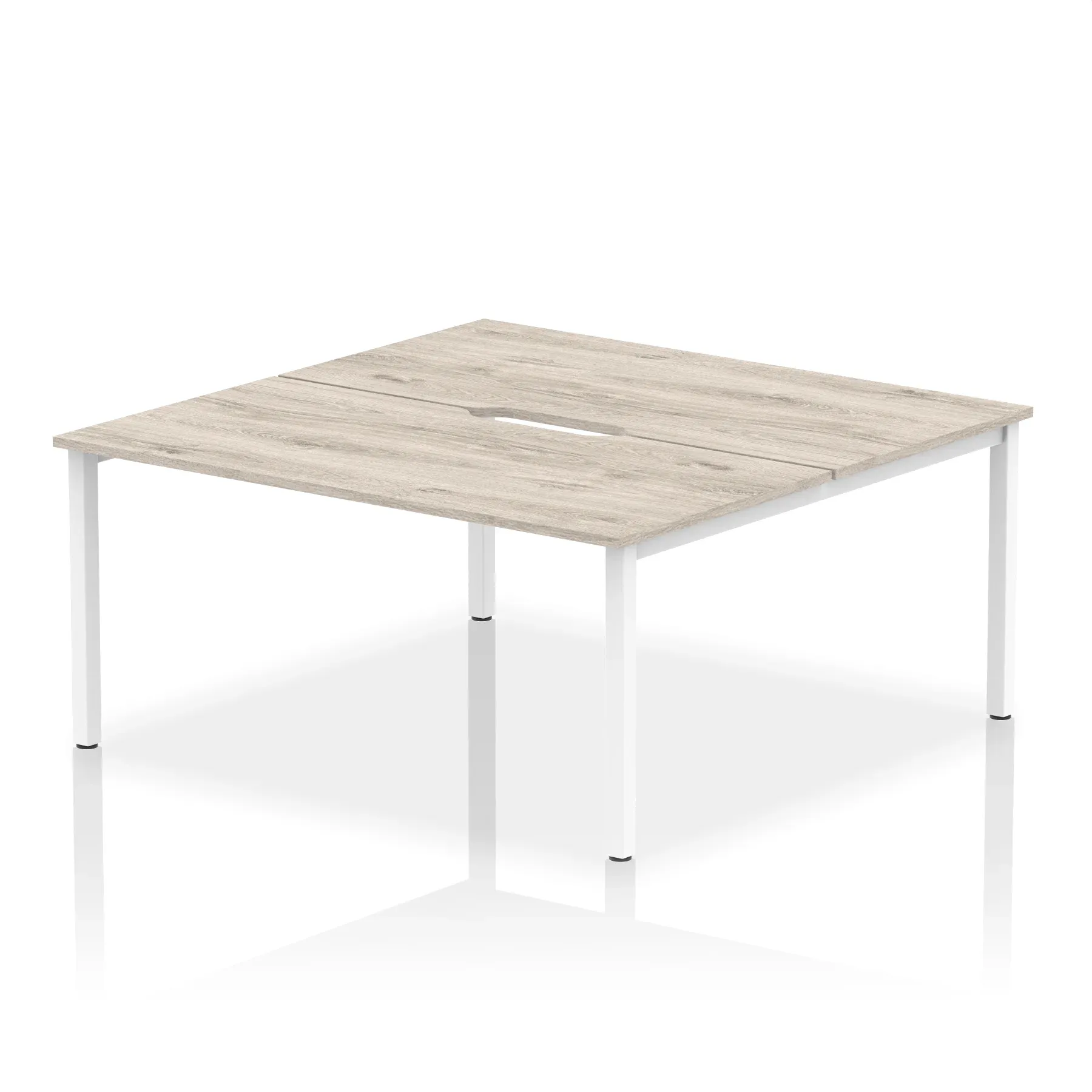 Evolve Plus B2B Bench Desk - 2 Person