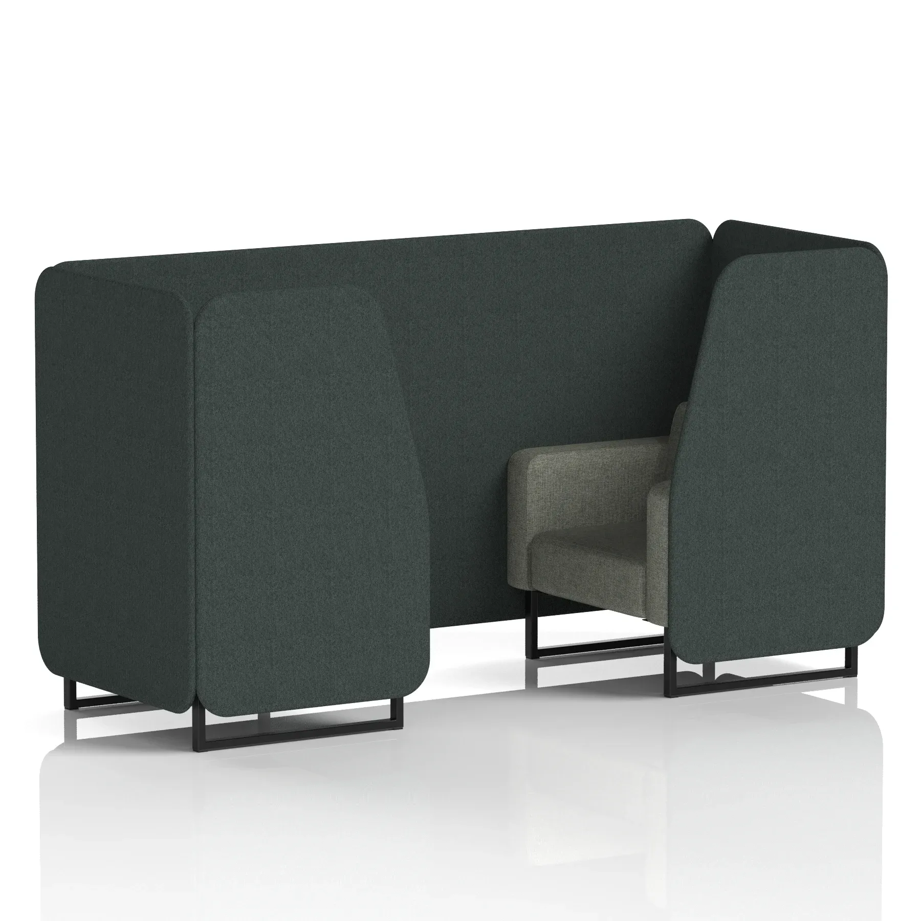 Brixworth Booth in Two Tone