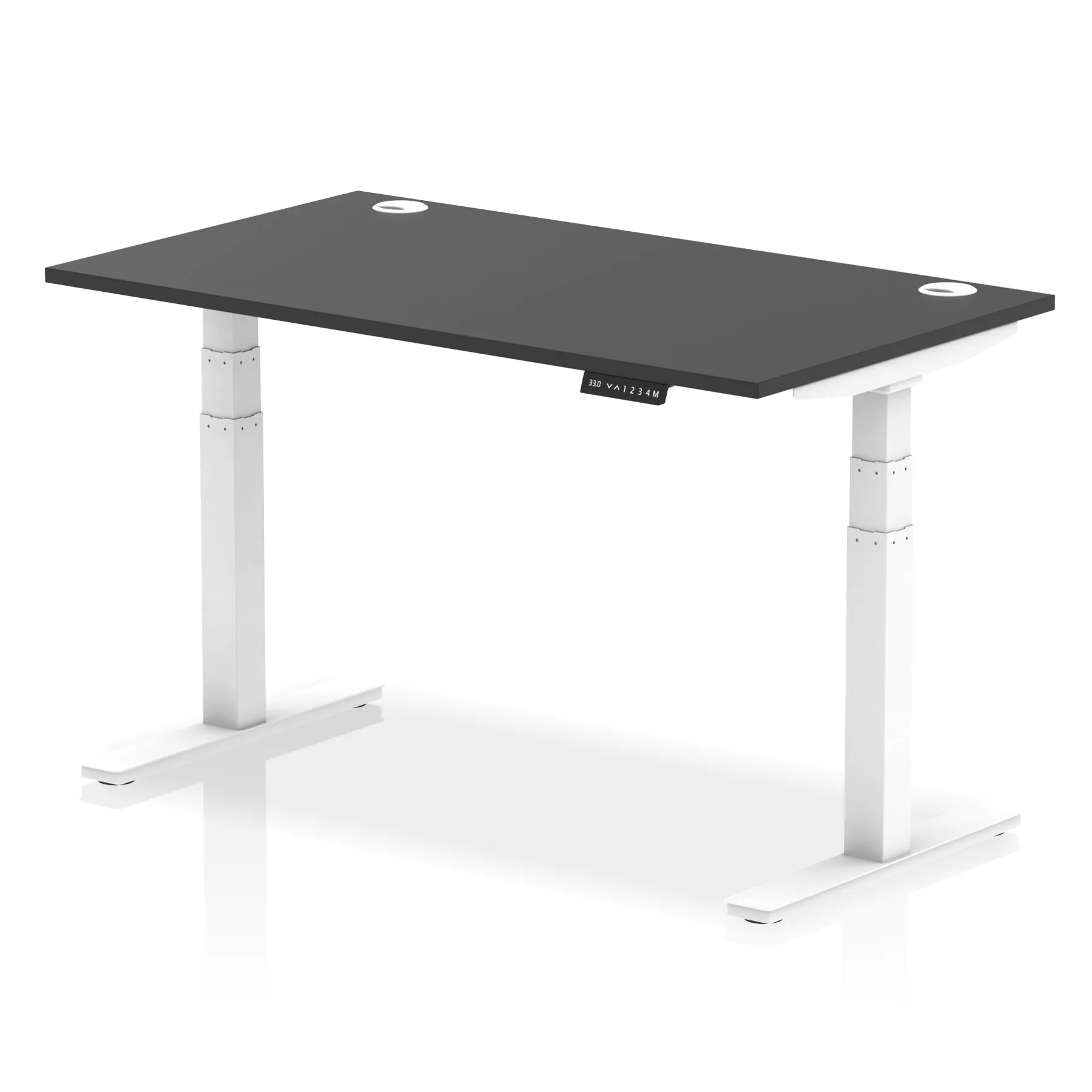 EE - Air Height Adjustable Desk With Cable Ports