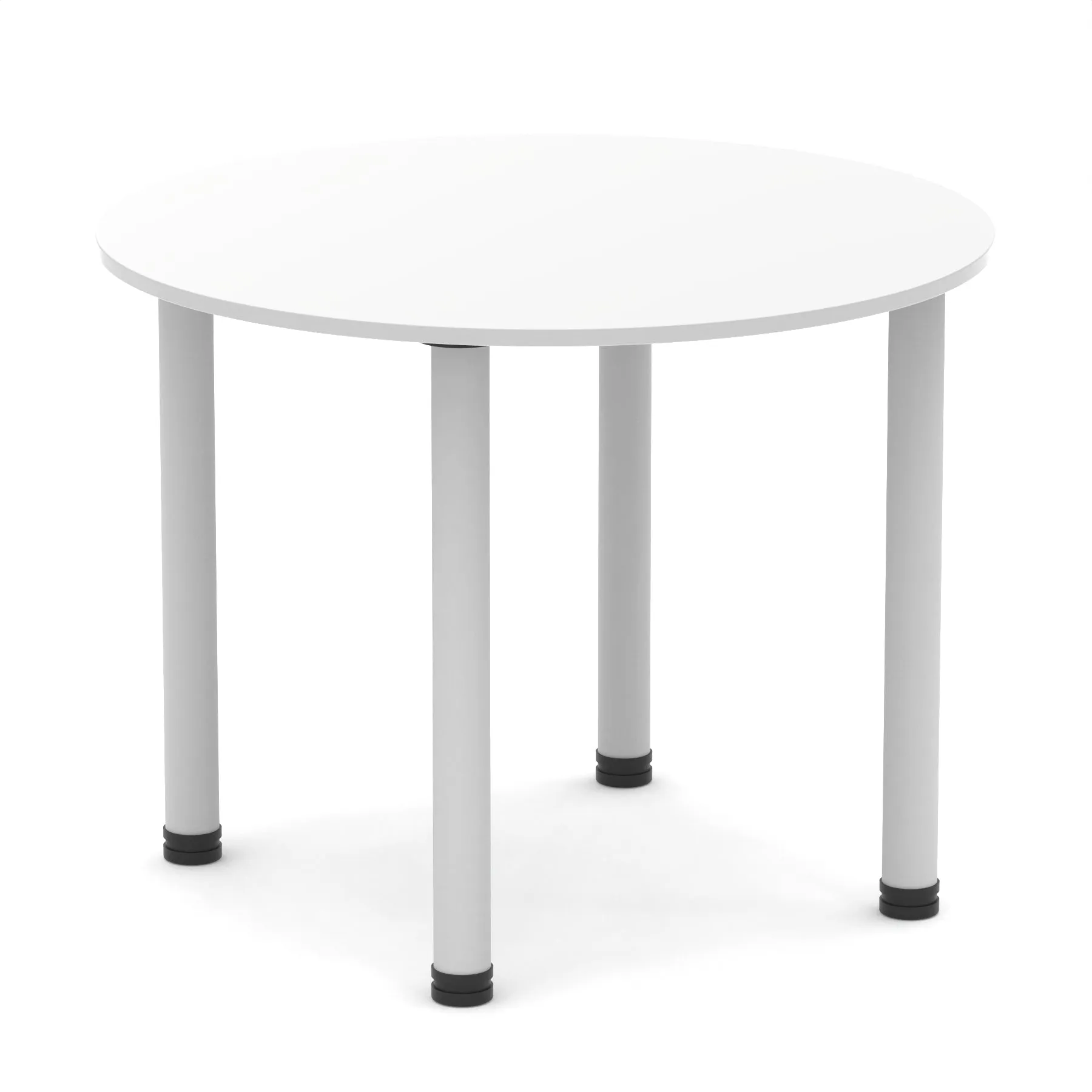 Impulse Round Table With Post Leg