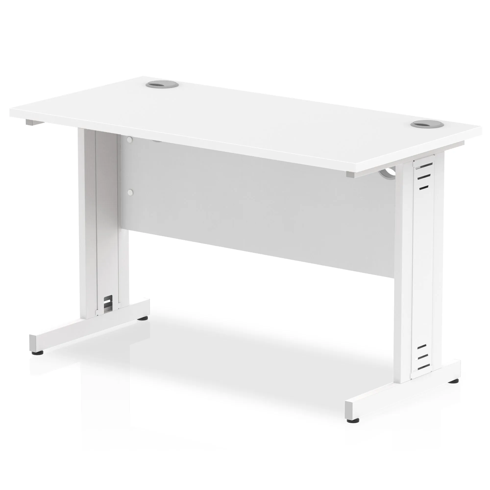 Impulse 1200mm Slimline Desk Cable Managed Leg
