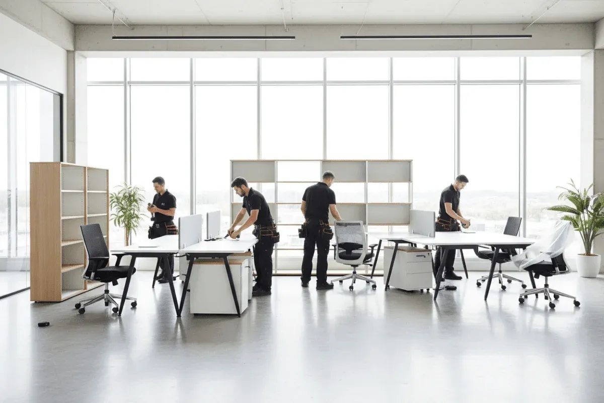 Furnishing an office used to be straightforward
