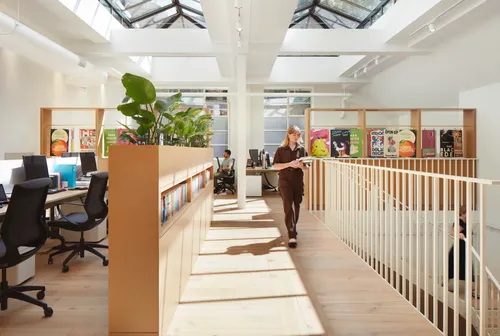 Faber & Faber, office interior by TSI Workspace, photo 6