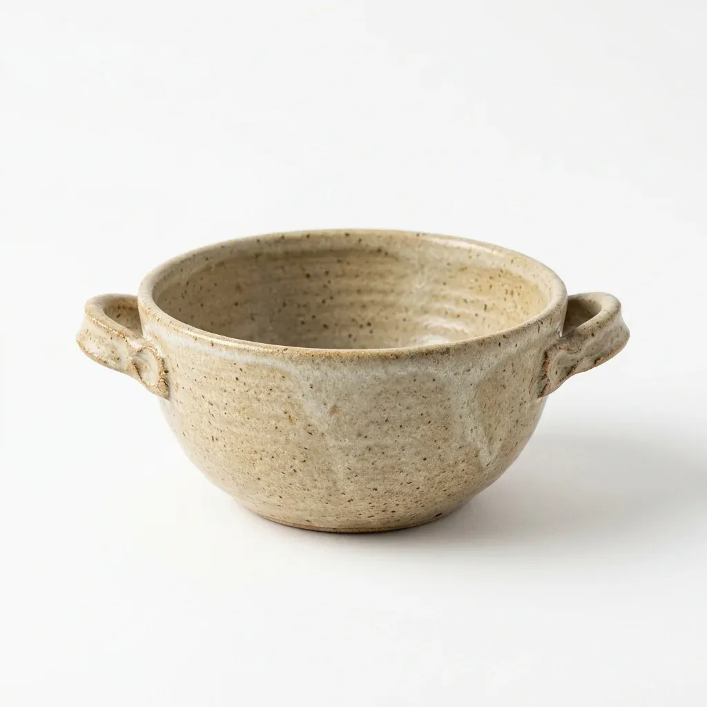 Handled Soup Bowl