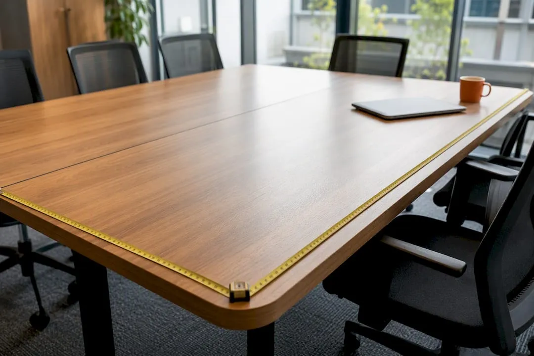 4–12 seats: metric meeting room table sizes procurement teams trust