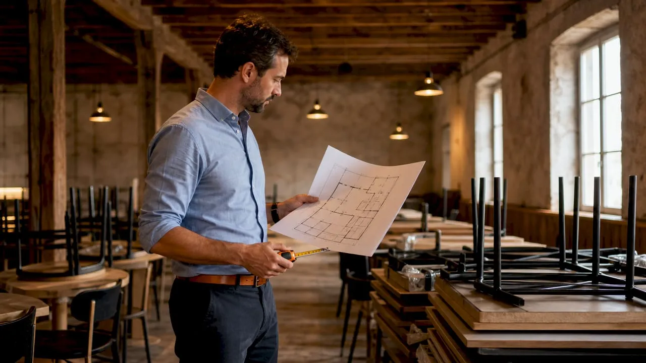 Step by step furnishing a bistro: the 2026 guide