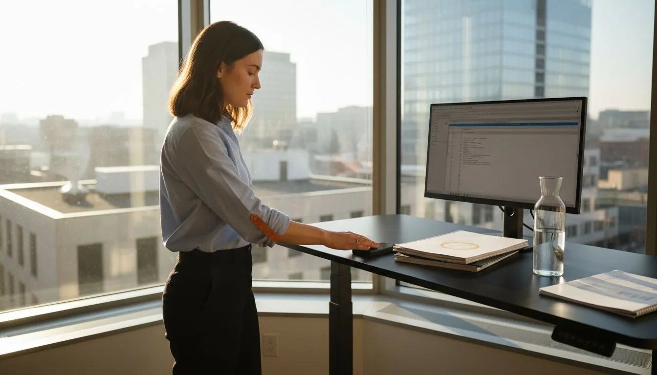 Master height adjustable desk setup in 2026 offices
