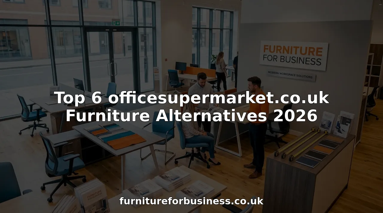Top 6 officesupermarket.co.uk Furniture Alternatives 2026