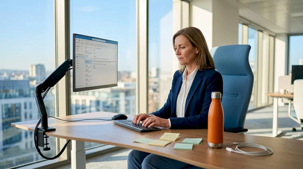 Why monitor arms matter for your office setup