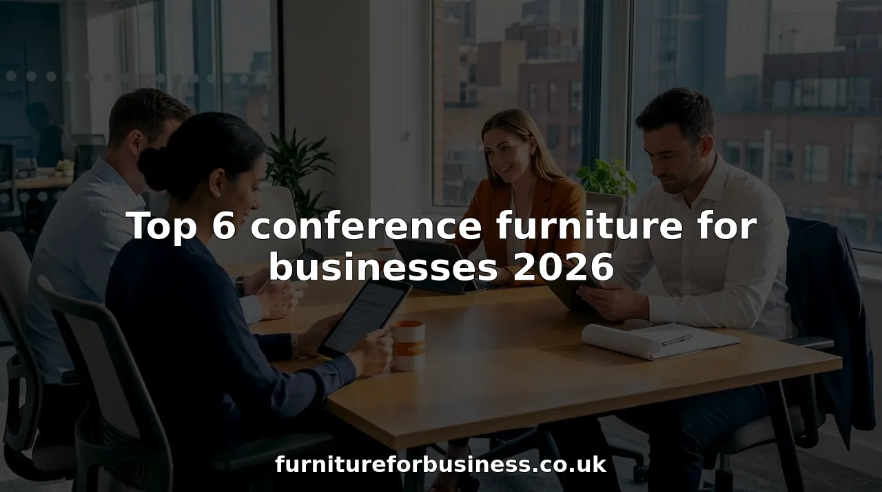 Top 6 conference furniture for businesses 2026