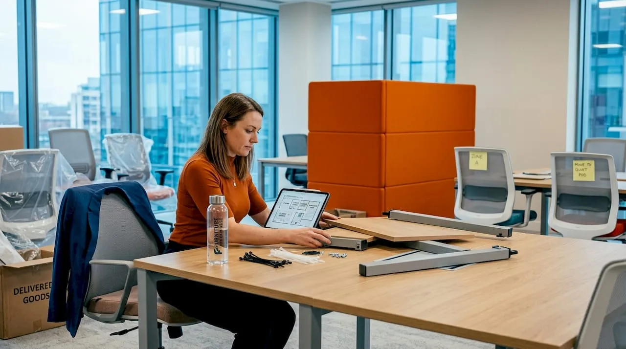 Workspace coordinator planning agile office zones