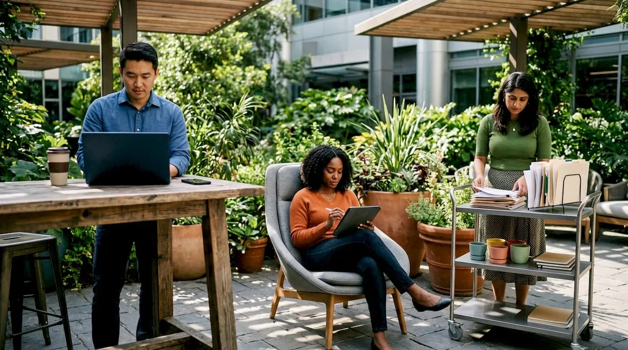 Essential elements for hybrid offices: 2026 guide