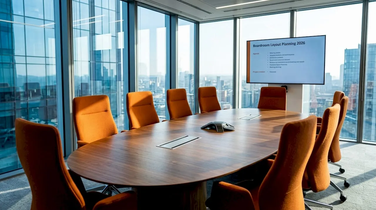 Boardroom layout planning: a practical guide for 2026