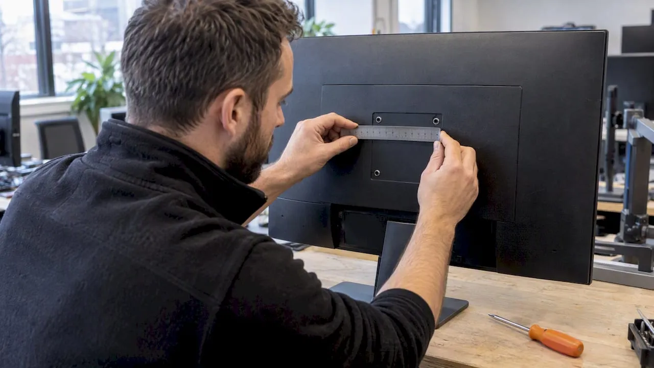 Monitor Arm VESA Compatibility: Check 75 or 100 mm for UK Offices
