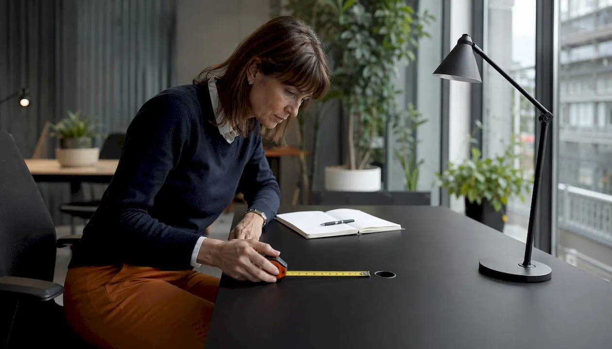 Cable ports in desks: what they are and how to choose them