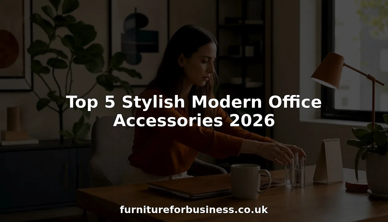 Top 5 Stylish Modern Office Accessories 2026