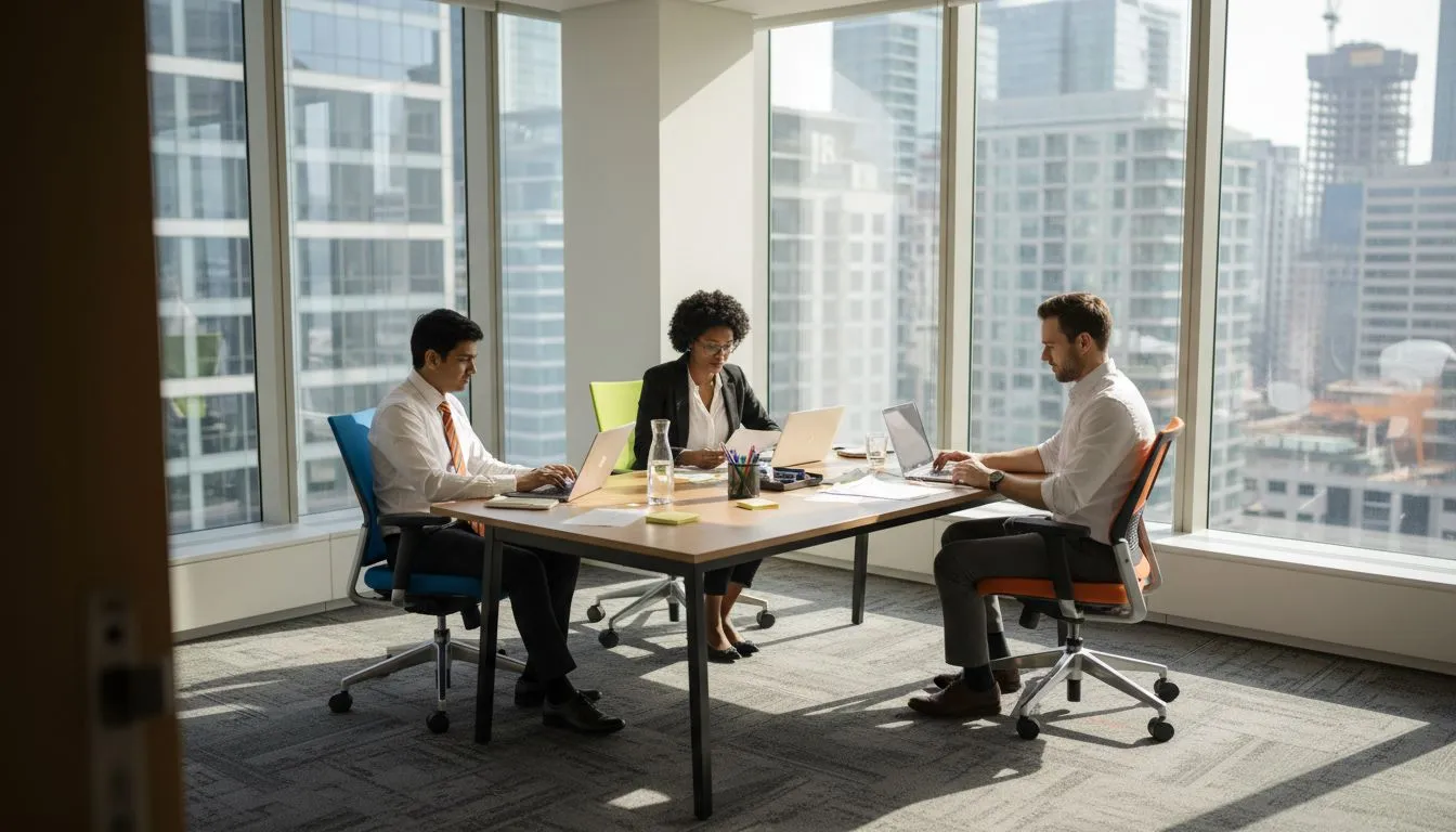 Harness colour in office furniture for staff wellbeing