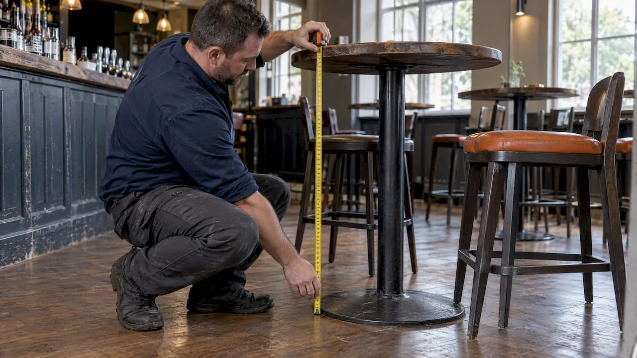 Bar Table Height in the UK: What to Specify for Venues