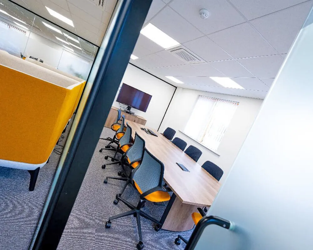 Amber River Colchester office fit-out by Office Masters (2)