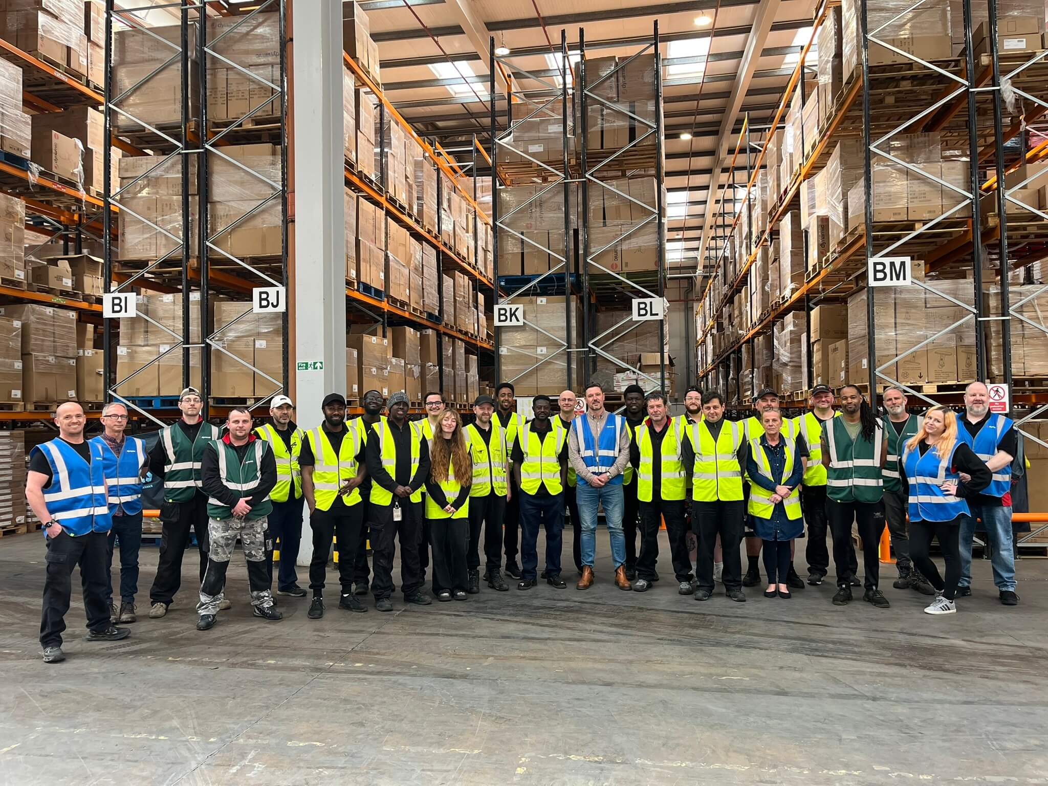 The Dynamic Distribution warehouse team