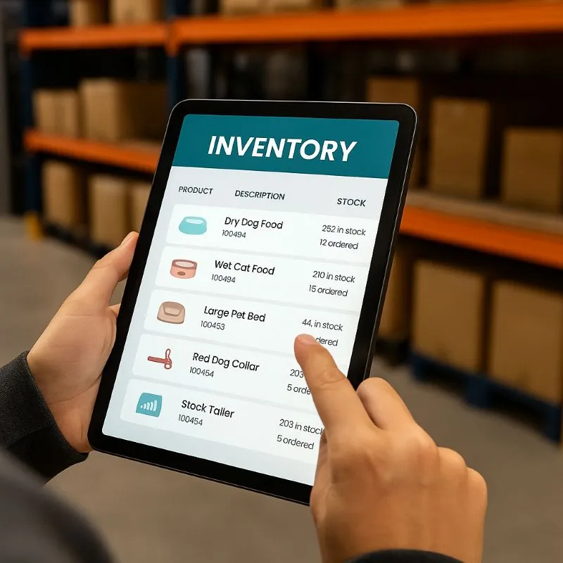 Full Stock Visibility & Control