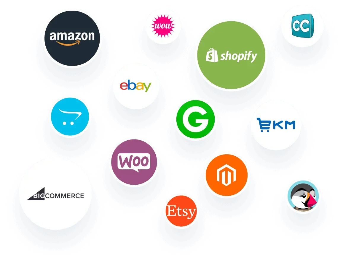 Sales channel and courier integrations