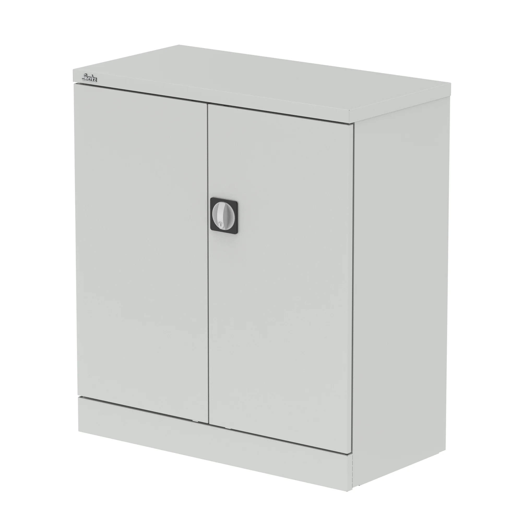 Qube Stationery 2-Door Cupboard With Shelves