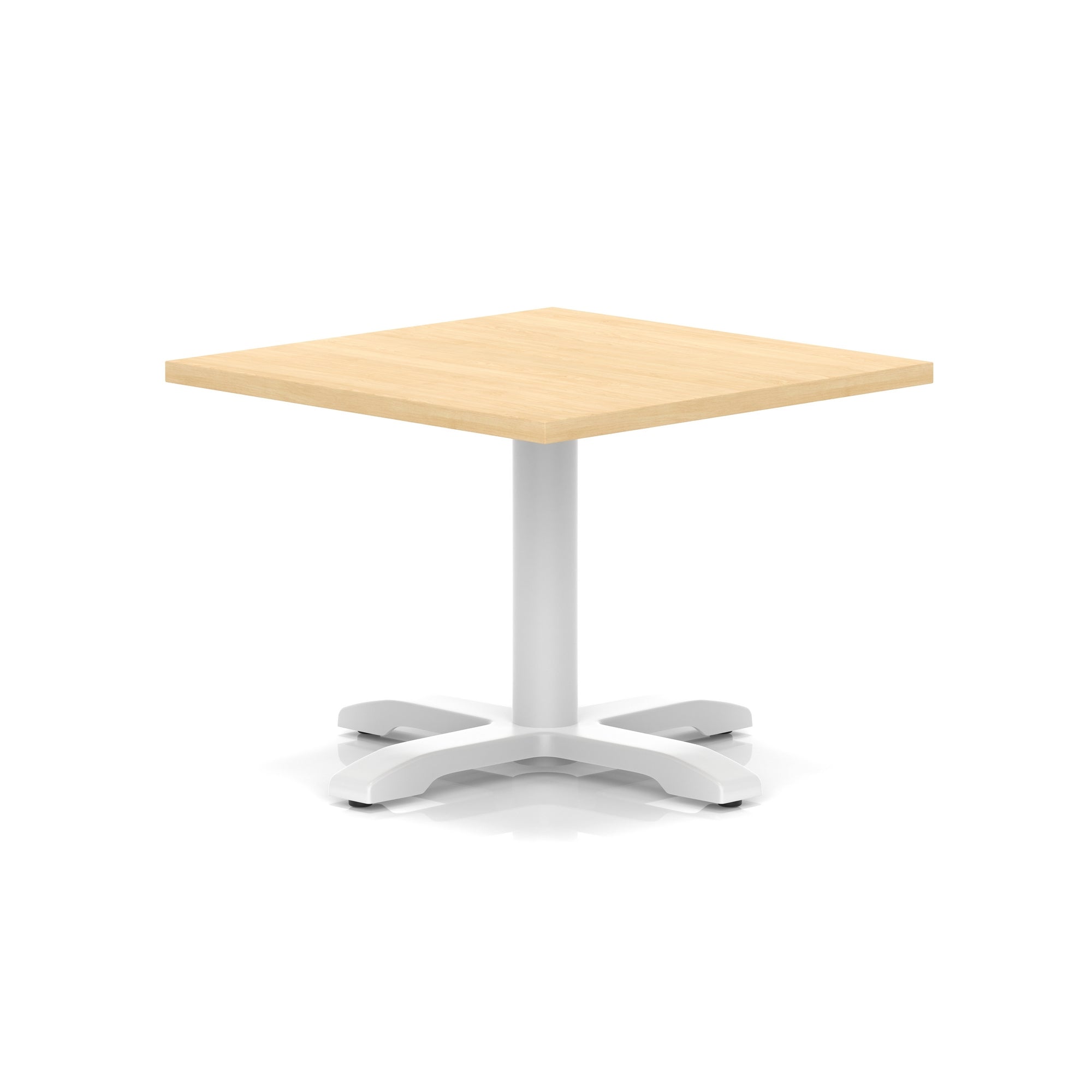 Italia Square Coffee Table With Cross Base
