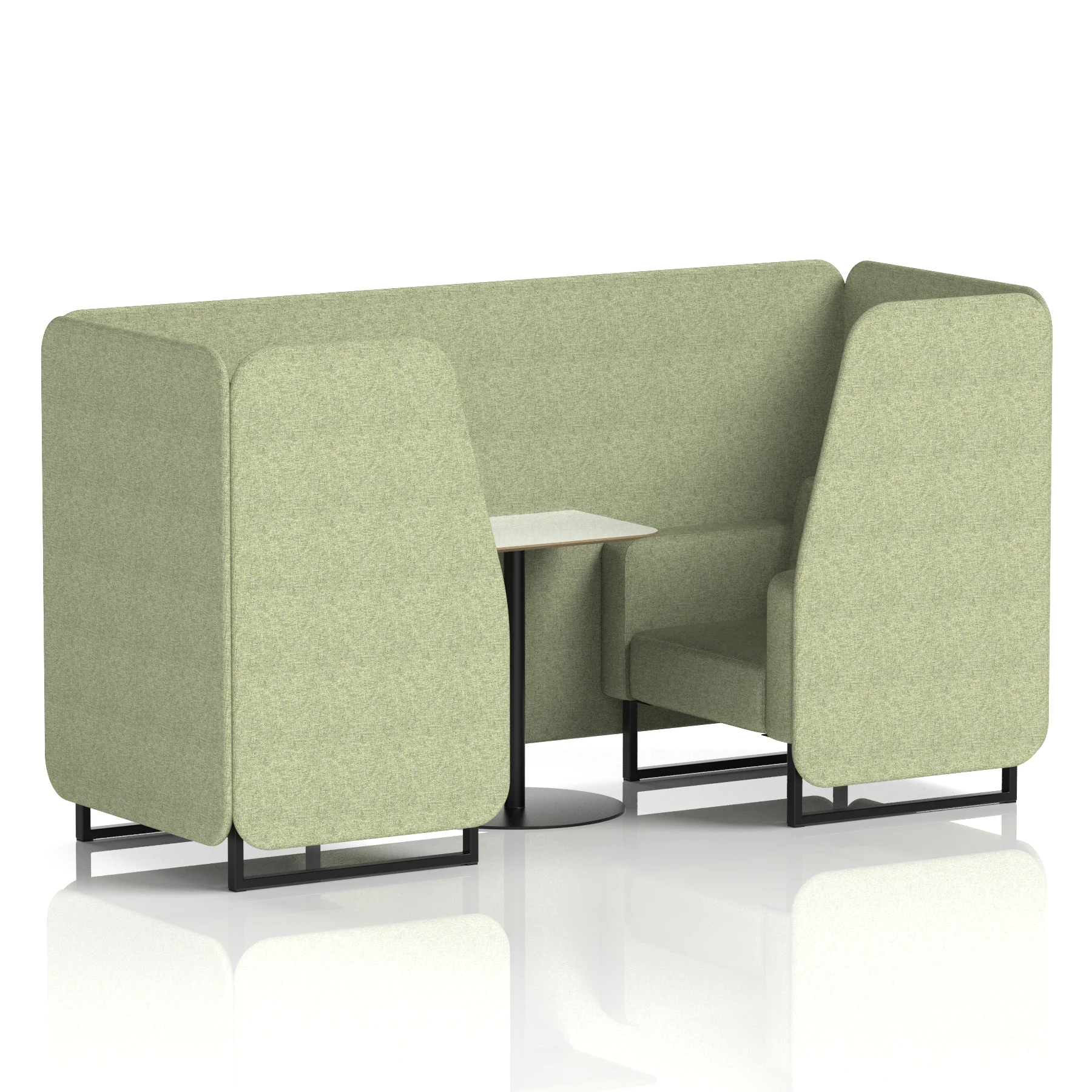 Brixworth Booth With White Table In Single Tone