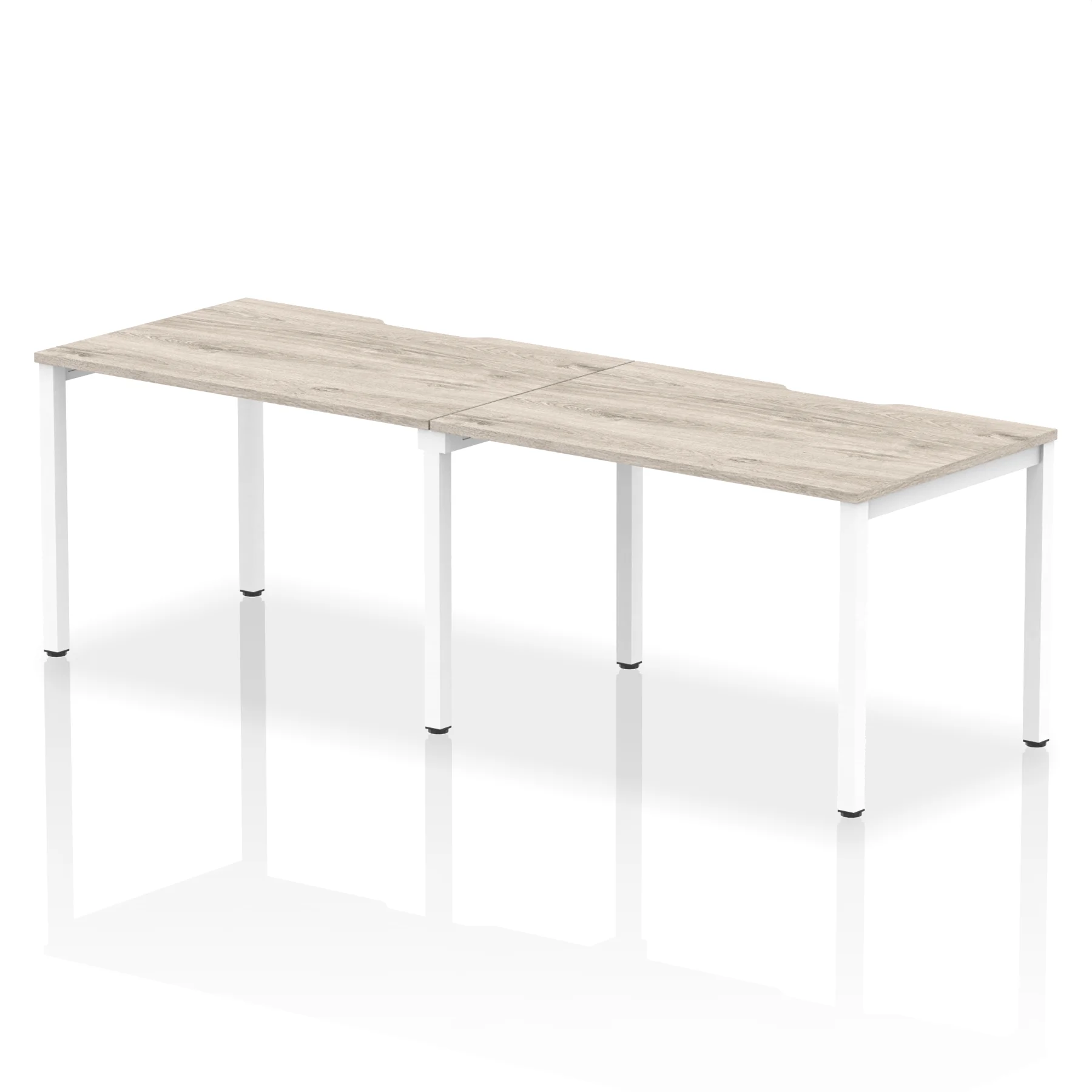 Evolve Plus Single Row Bench Desk - 2 Person