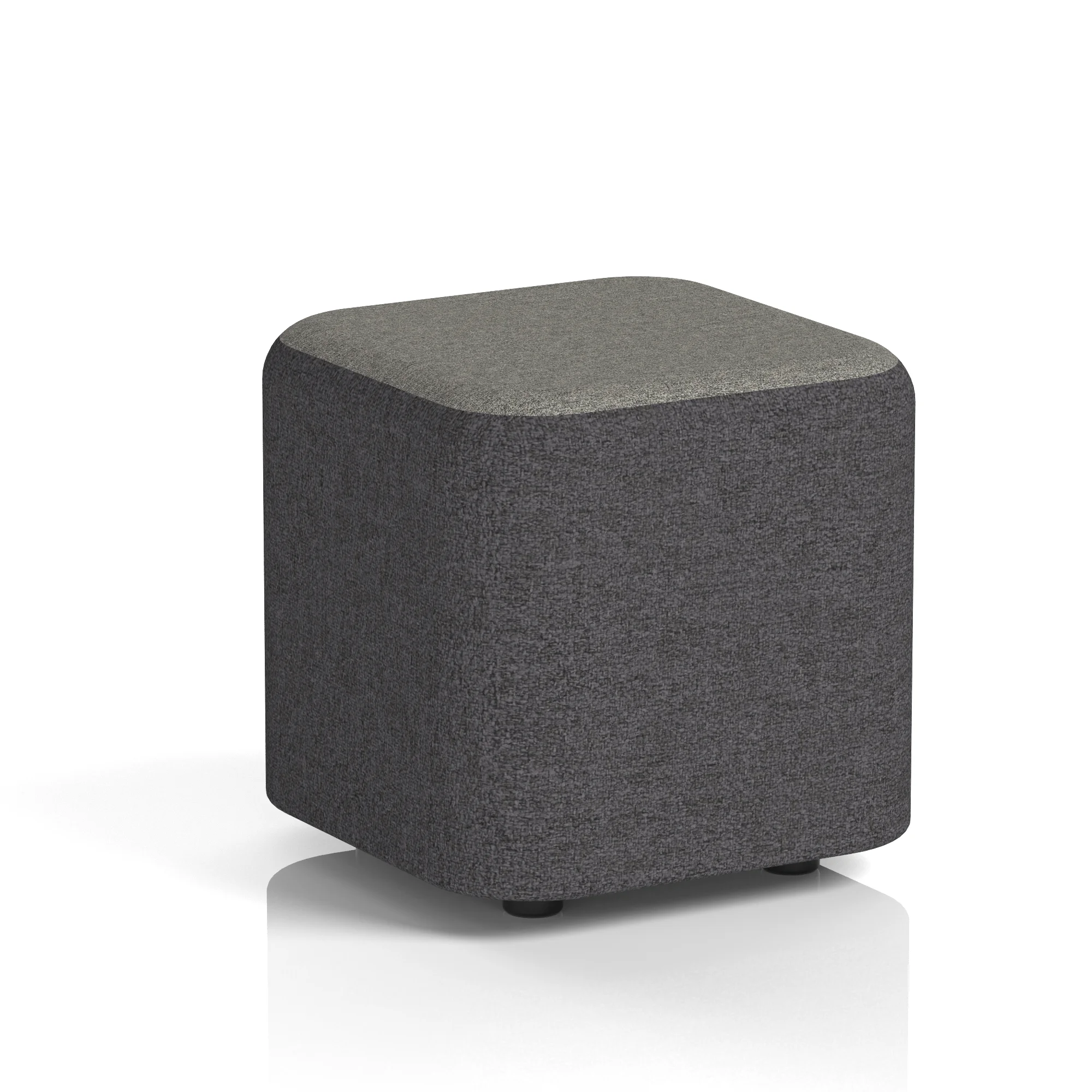 Harlestone Square Stool in Two Tone