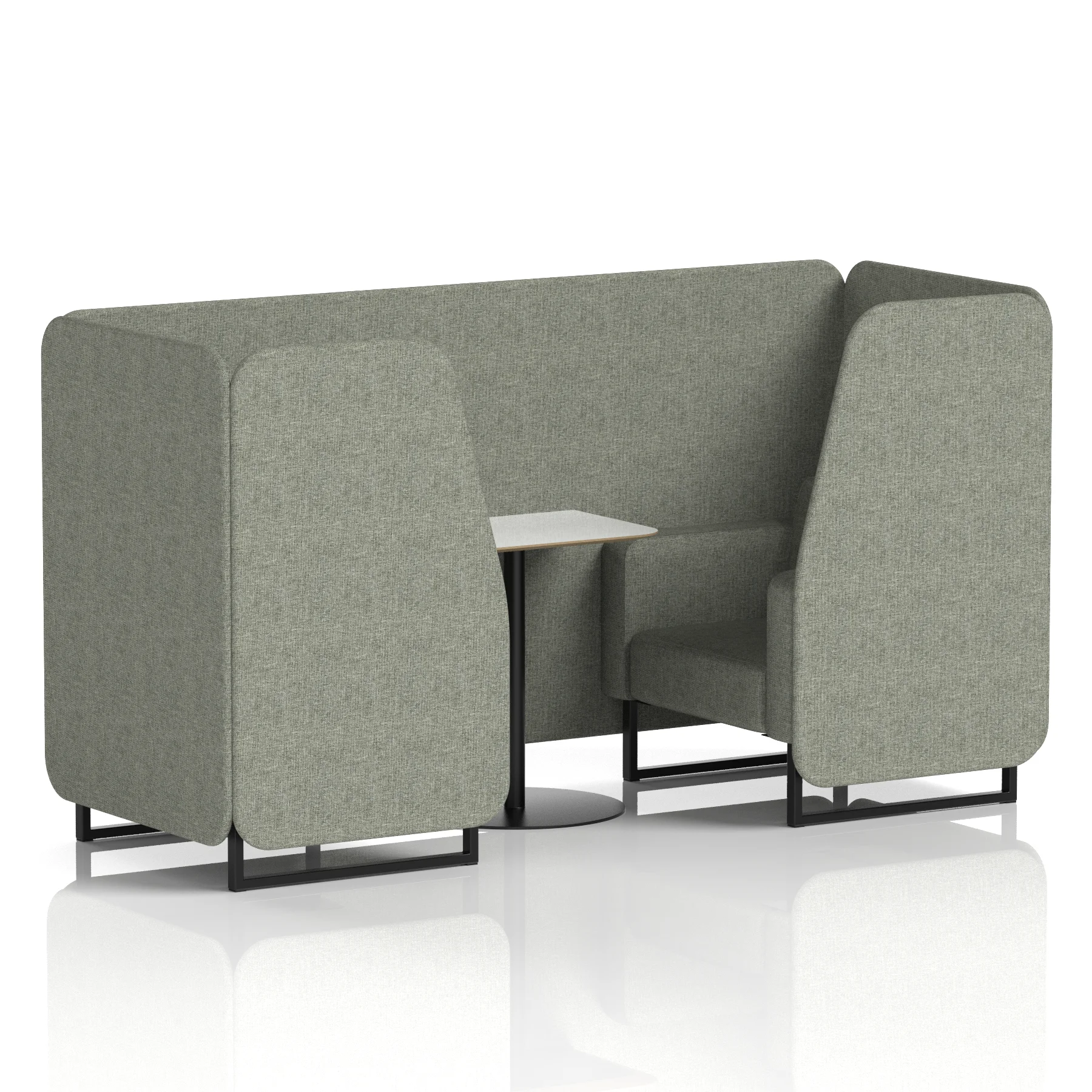 Brixworth Booth With White Table In Single Tone
