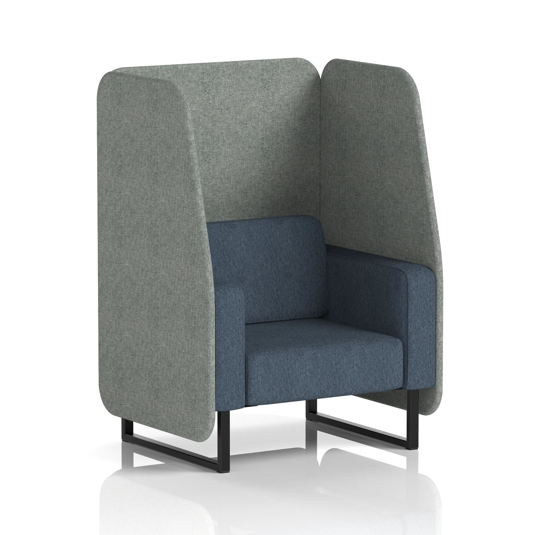 Brixworth Open Booth in Two Tone