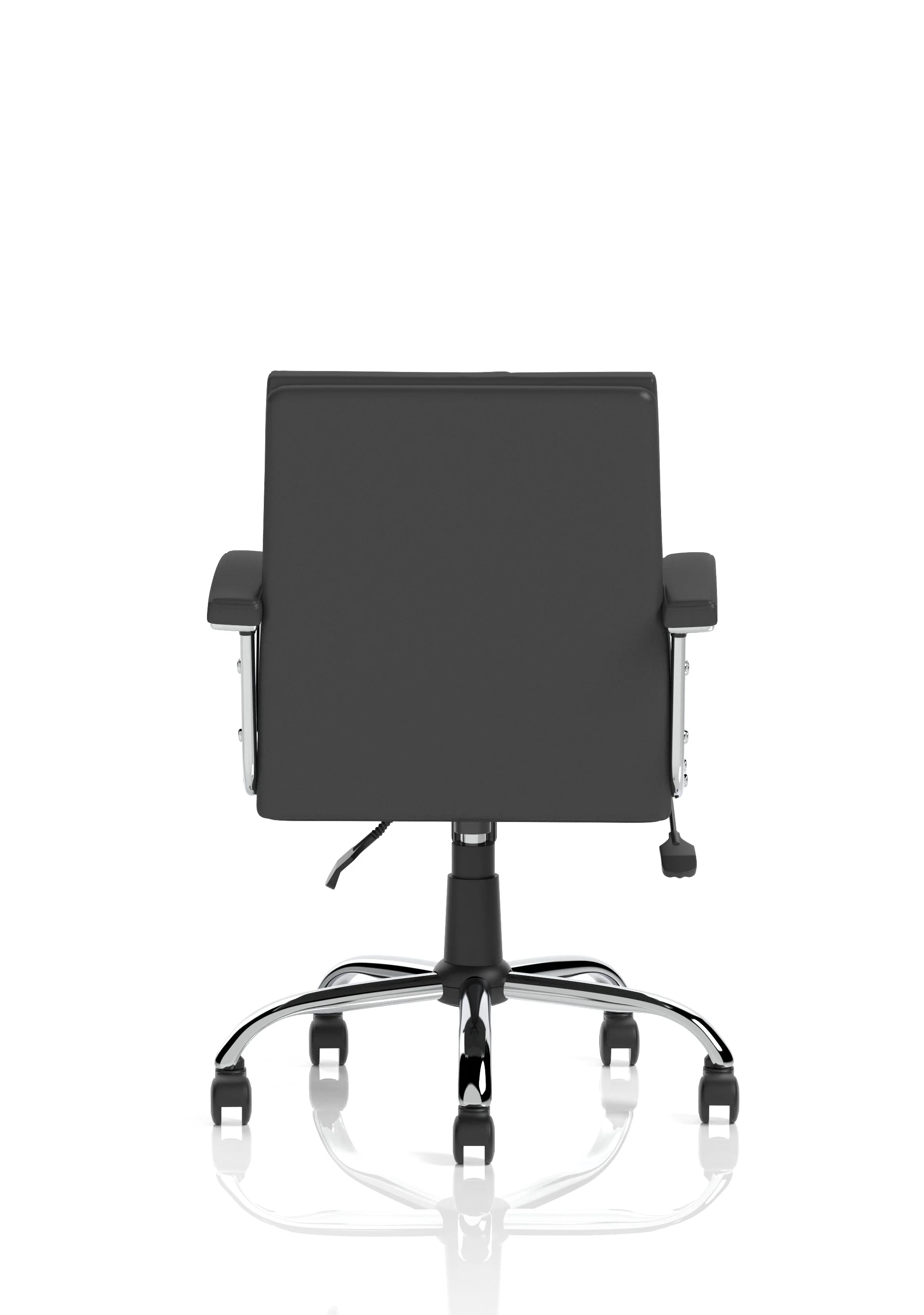 Desire Medium Back Leather Executive Office Chair with Arms